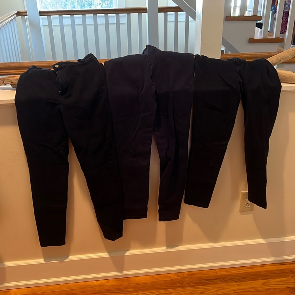 3 riding pants for $10
